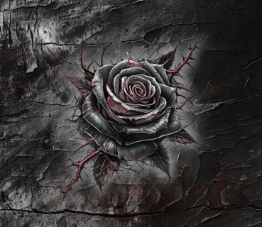Rose Tattoo - großes Panel - French Terry VORBESTELLUNG